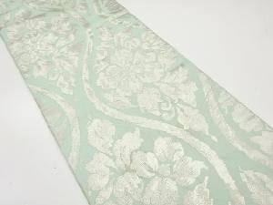 アンティーク　花立涌模様織り出し袋帯（材料）